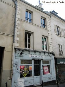 98, rue Lepic à Paris