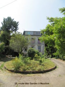 25, route des Gardes à Meudon