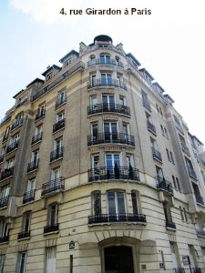 4, rue Girardon à Paris