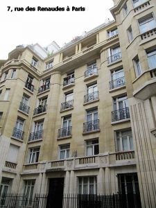 7, rue des Renaudes à Paris