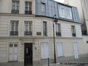 49, rue Gabrielle à Paris