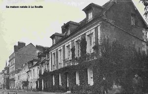 Sa maison natale à La Bouille