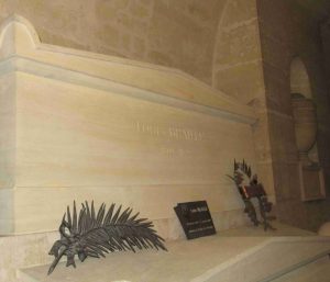 Sa sépulture au Panthéon