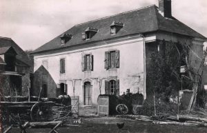 Sa demeure à Lagues - aujourd'hui disparue -