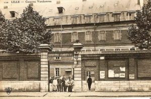 Caserne Vandamme, rue Lyderic à Lille