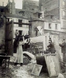 7, rue du Delta à Paris - déménagement -