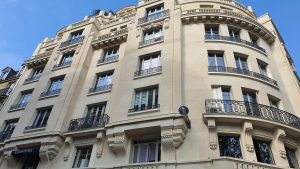 Sa maison natale, 29, rue de Marignan à Paris