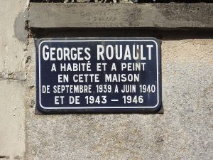Sa maison à Beaumont-sur-Oise - plaque -