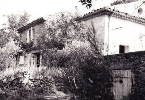 Sa maison "Le Bastidon" à Lourmarin