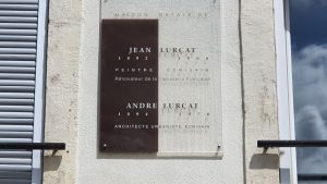 Sa maison natale à Bruyères (Vosges) - plaque -