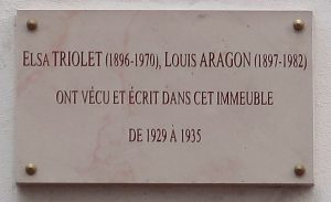 5, rue Campagne Première à Paris - plaque -