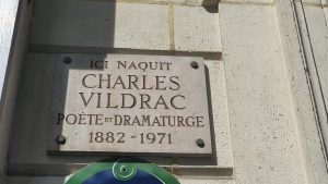 22, rue Berthollet à Paris - plaque