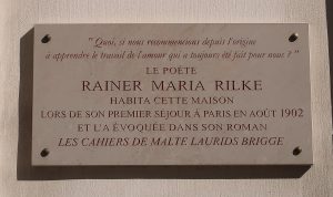 11, rue Toullier à Paris - plaque -