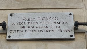 9, rue Gay Lussac à Paris - plaque -
