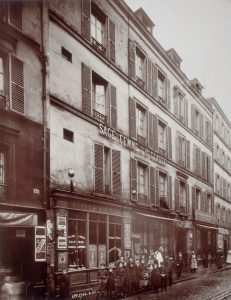 133, rue de Belleville à Paris - aujourd'hui disparue -