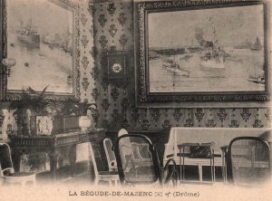 Château à la Bégude-de-Mazenc - intérieur -