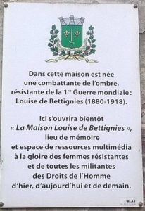 Sa maison natale à Saint-Amand-les-Eaux - plaque -