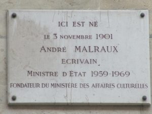 53, rue Damrémont à Paris - plaque -