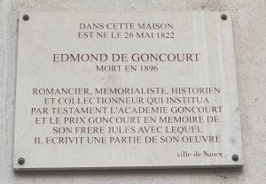 33, rue des Carmes à Nancy - plaque -
