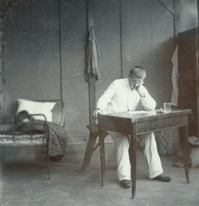 Dans sa casemate de l'île du Diable