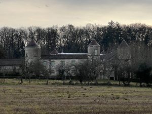 Sa maison natale au château à Saint-Maurice de Satonnay