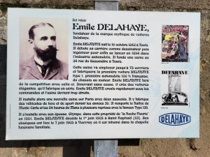 11, rue du Petit Coteau à Vouvray - panneau explicatif -