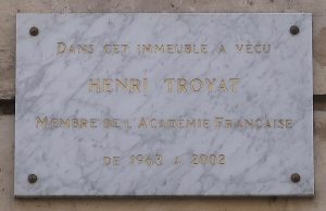 5, rue Bonaparte à Paris - plaque -