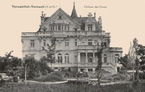 Château des Groux à Verneuil-sur-Seine (aujourd'hui démoli)