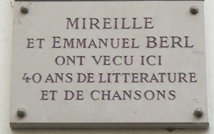 36, rue de Montpensier à Paris - plaque -