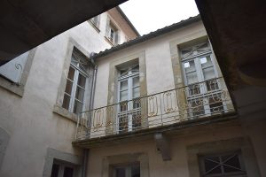 Sa maison à Carcassonne - patio intérieur -