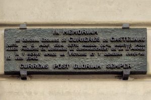 42, avenue de La Bourdonnais à Paris - plaque -