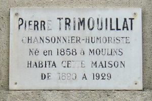 10, rue Chanoinesse à Paris - plaque -