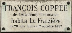 6, rue François Coppée à Mandres-les-Roses - plaque -