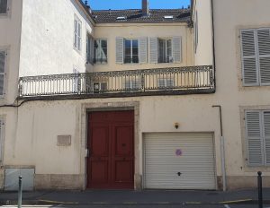 Sa maison natale à Dole