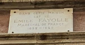 Sa maison natale à Le Puy-en-Velay - plaque -