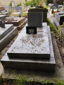 Sa sépulture