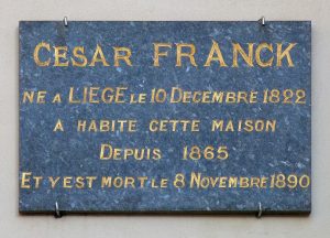95, boulevard Saint-Michel à Paris - plaque -