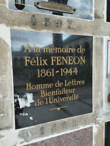 Sa sépulture