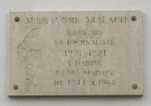 158 rue Léon-Maurice-Nordmann à Paris - plaque -