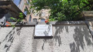 5, rue Thomas à Clermont-Ferrand - plaque -
