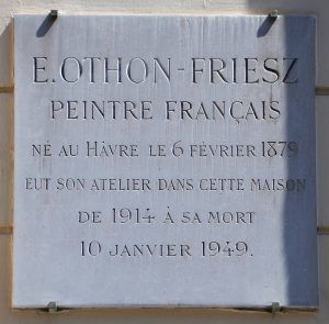73, rue Notre-Dame-des-Champs à Paris - plaque -