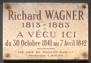 14, rue Jacob à Paris - plaque -